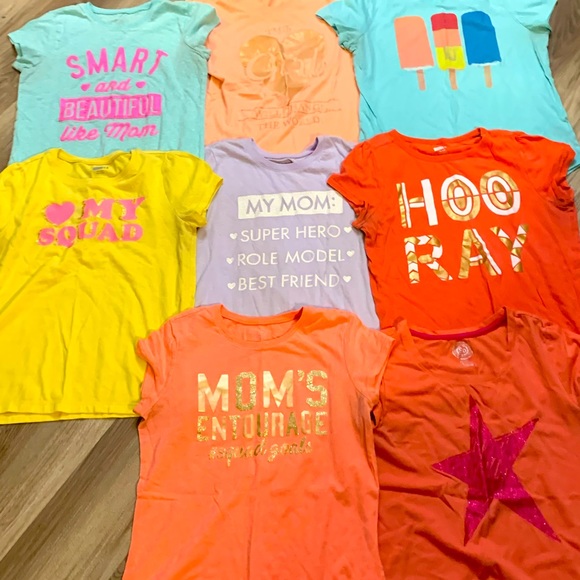 Girls Graphic Tshirt Lot Size 14